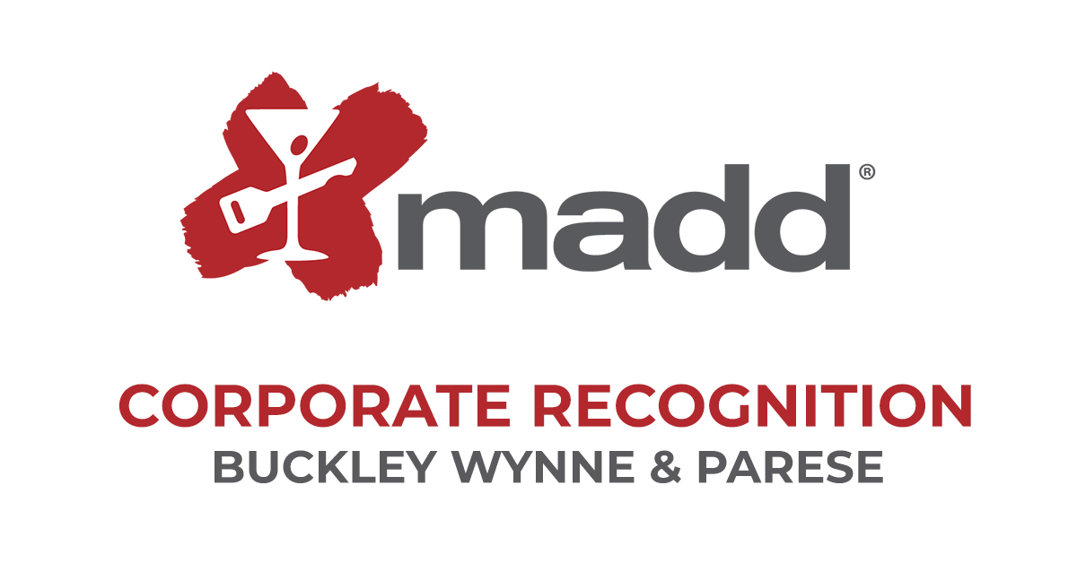 BWP Receives Mothers Against Drunk Driving (MADD) Corporate Recognition Award